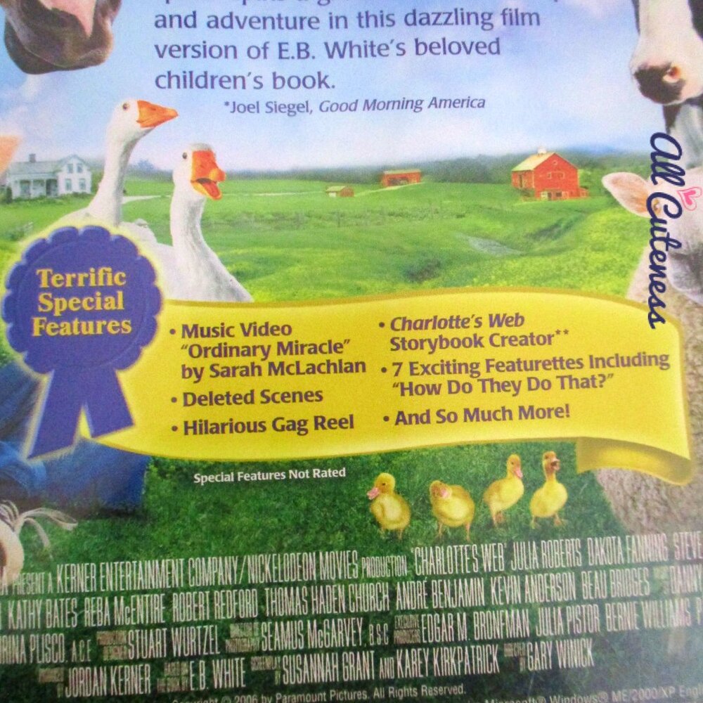 Charlotte's Web DVD - Picture 5 of 7